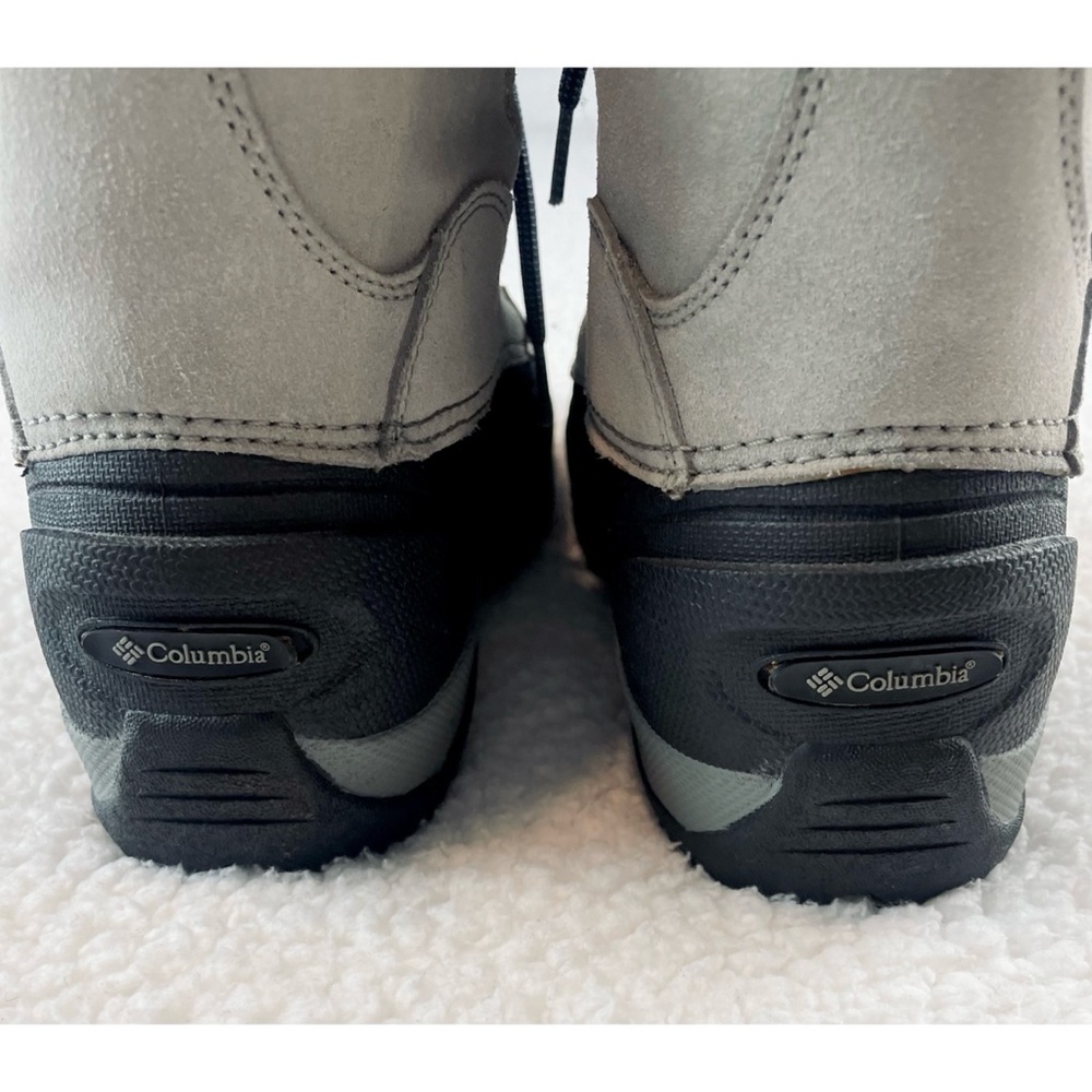COLUMBIA • Blue/Grey Thermolite Water Resistant Cascadian Summit Winter Boots, 8 - Picture 7 of 16